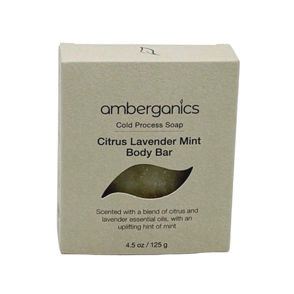 Cold Process Bar Soap - Citrus Lavender Mint